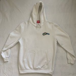 Full Send White Nelk Boys Hoodie (rare)